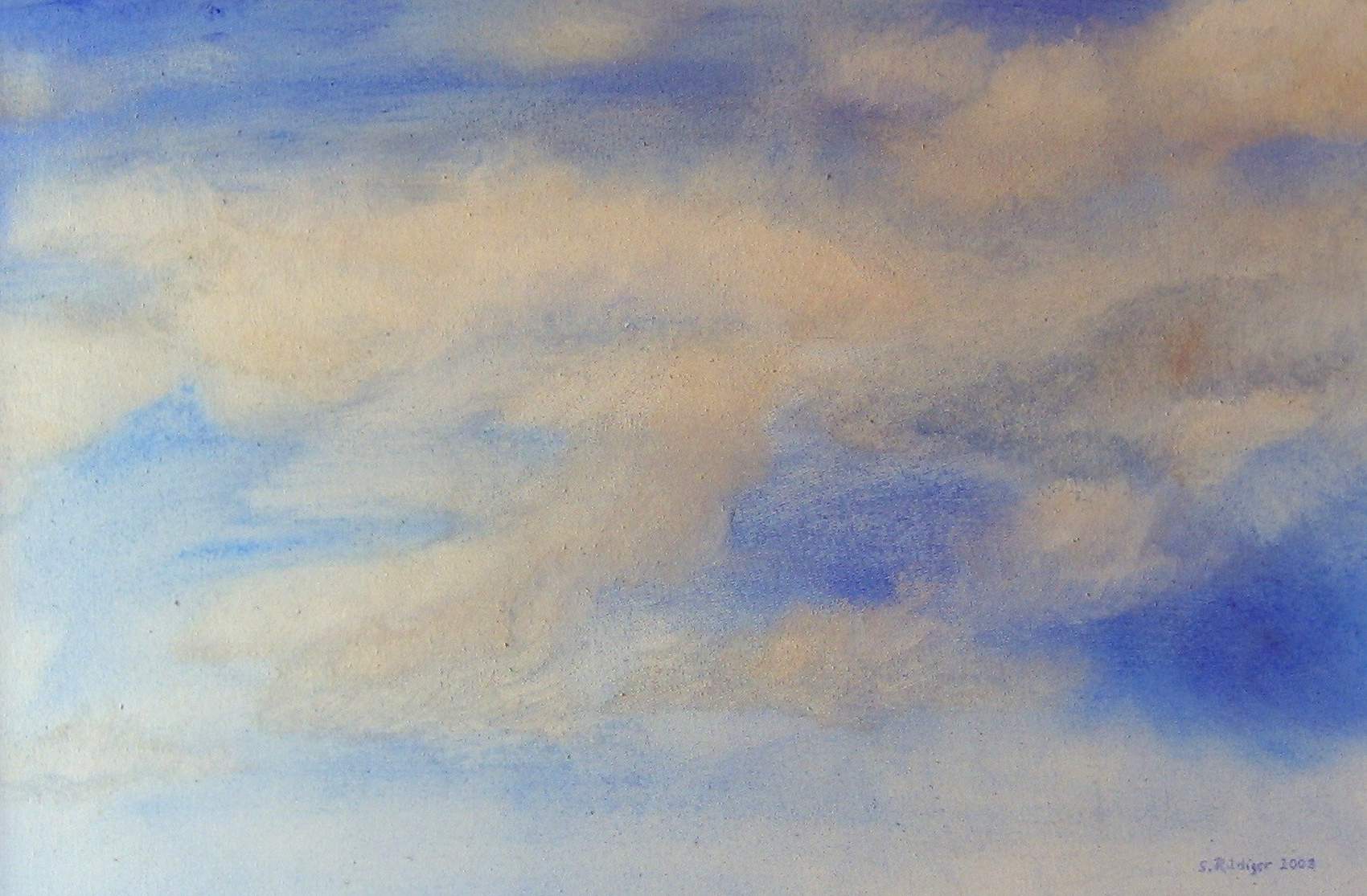 Wolken über Trebbichau