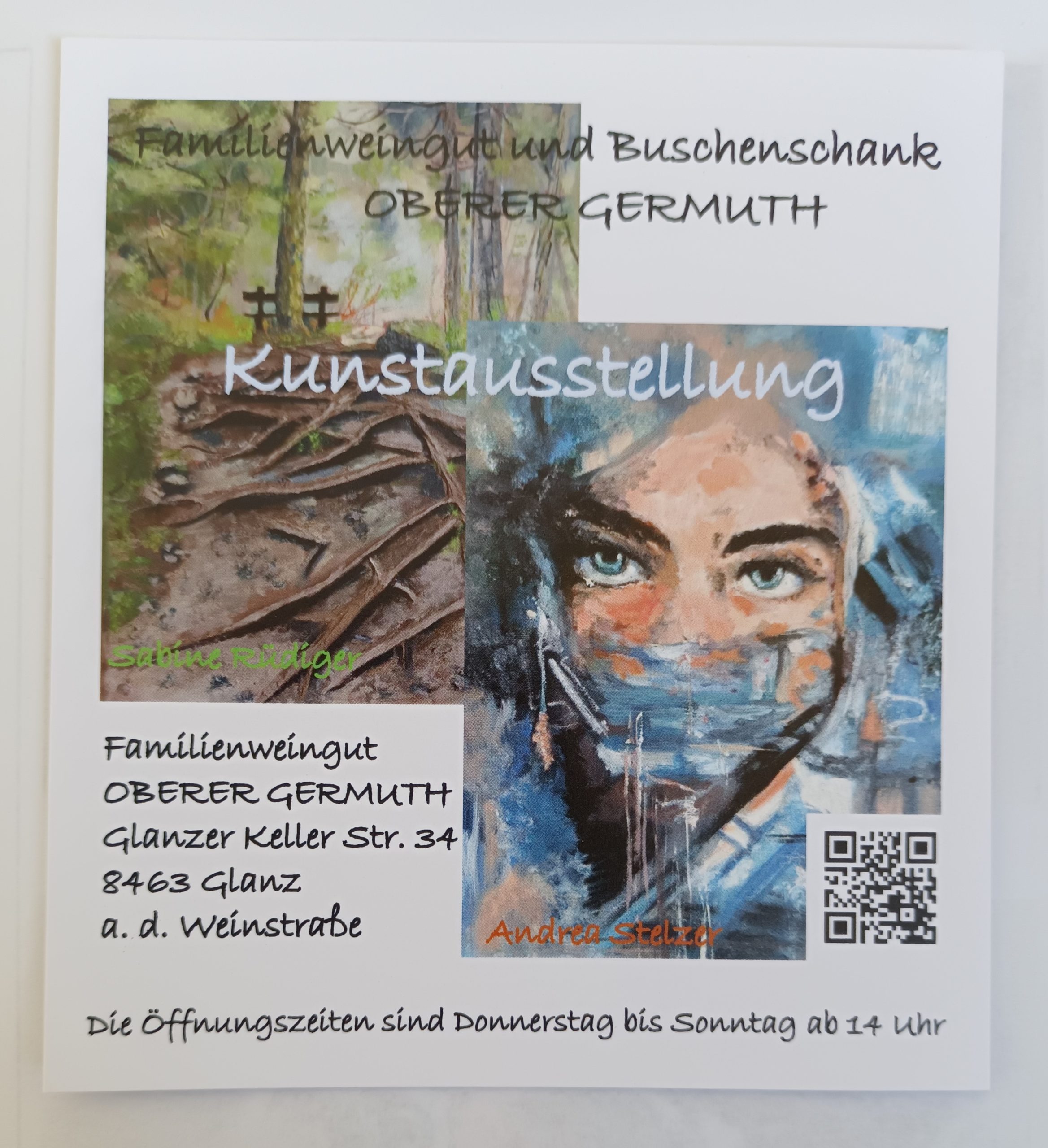 Plakat Kunstausstellung