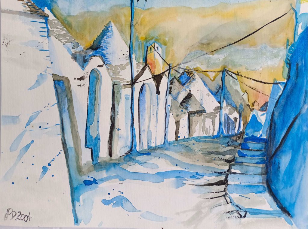 Trulli von Alberobello von Andrea Stelzer